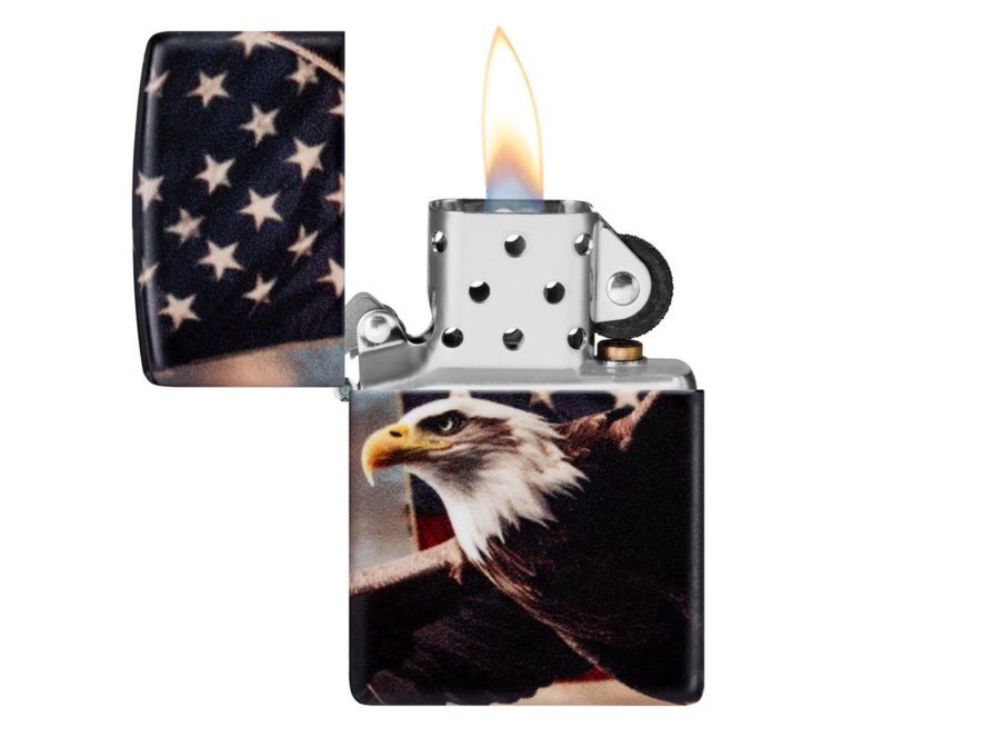 Zippo Bald Eagle USA Flagproduct image #2