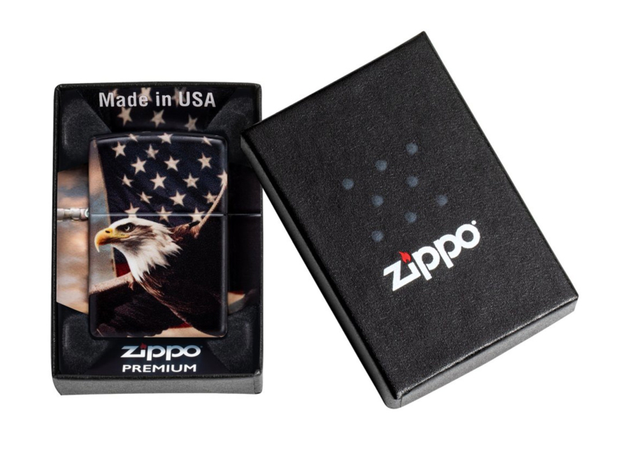 Zippo Bald Eagle USA Flagproduct image #3